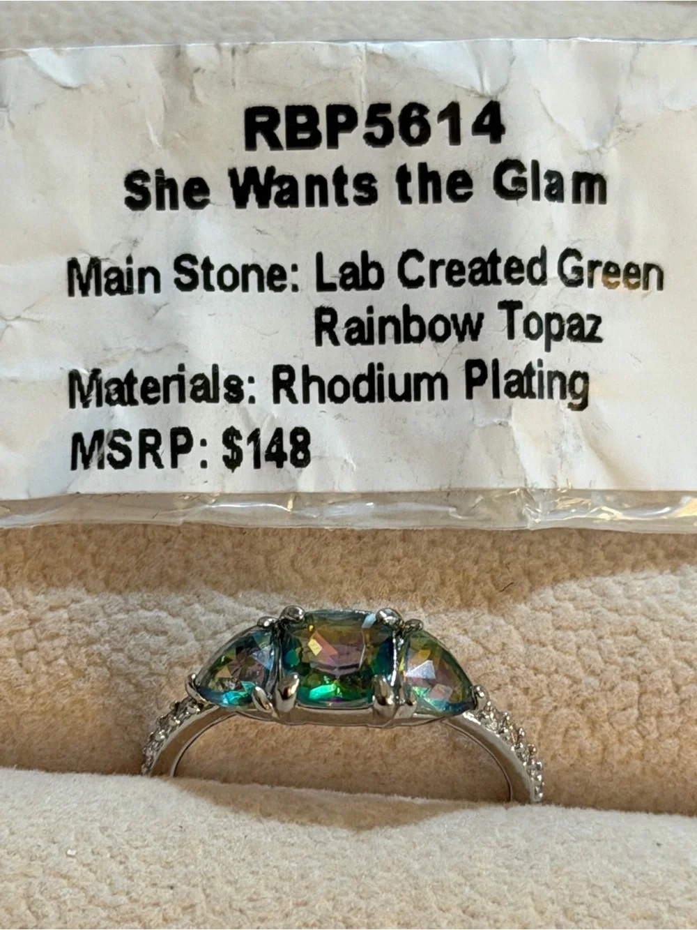 Bomb Party Ring RBP5614 Size 8